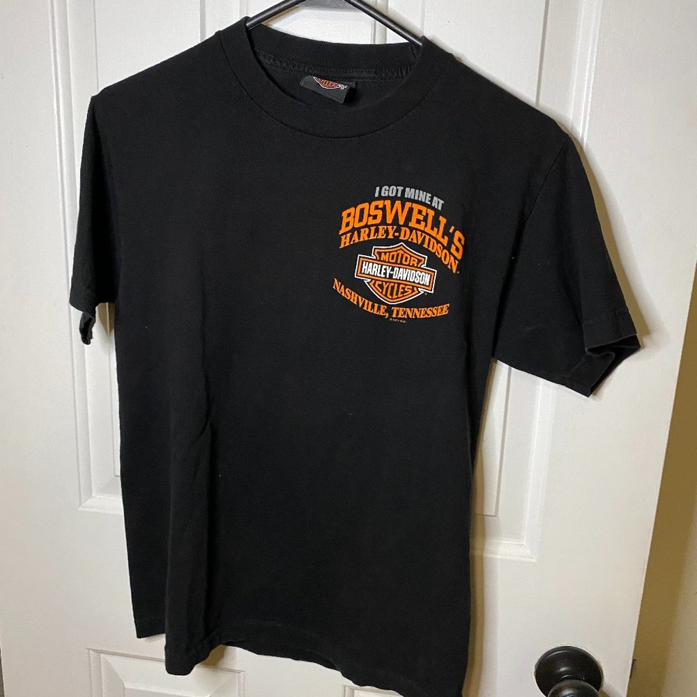 Harley Davidson Tee Shirt Nashville - Picture 1 of 4